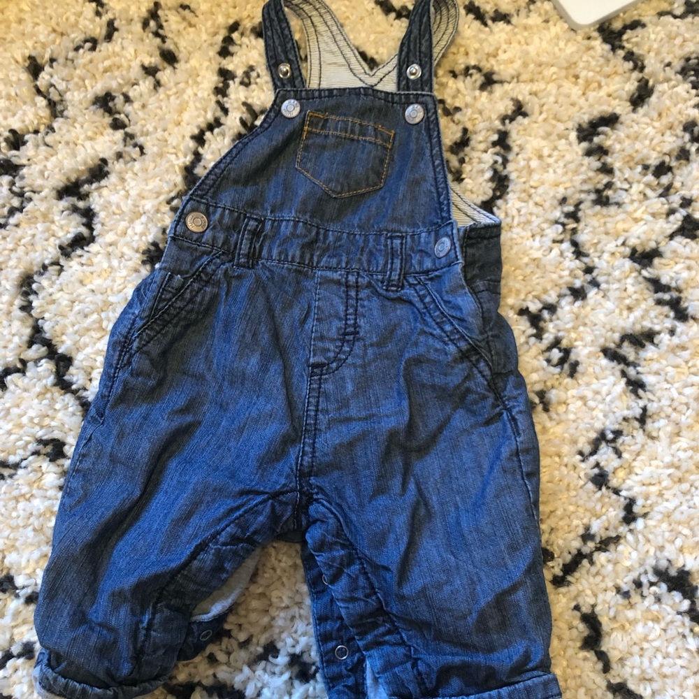 Zara Mini Overalls Sz 1-3 mo
